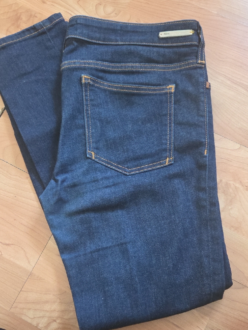 Pilcro and the Letterpress Men’s Dark Blue Slim Straight Jeans